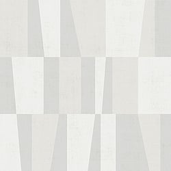 Galerie Wallcoverings Product Code 12016 - Design Wallpaper Collection - White Off White Colours - Art Deco Square Design