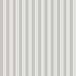 Galerie Wallcoverings Product Code 12383 - Little Explorers 2 Wallpaper Collection - Dove Colours - A lovely and gentle vertical stripe design that has the effect of soft flowing ribbons. Every light stripe has smaller fine lines inside to soften the overall effect. A great choice for a child's bedroom where you want a tidy but warm and welcoming scheme. There are six  gorgeous colours to choose from, and it will suit all four walls or just one focus wall. Great if you want your ceiling to appear higher! Design