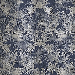 Galerie Wallcoverings Product Code 12585 - Ted Baker Fantasia Wallpaper Collection - Blue Silver Colours - Kingdom Design