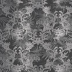 Galerie Wallcoverings Product Code 12586 - Ted Baker Fantasia Wallpaper Collection - Black Silver Colours - Kingdom Design