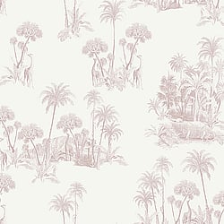 Galerie Wallcoverings Product Code 12597 - Ted Baker Fantasia Wallpaper Collection - Cream Brown Colours - Laurel Design