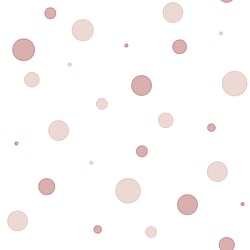 Galerie Wallcoverings Product Code 14824 - Little Explorers 2 Wallpaper Collection - Pink Colours - Introducing Polka, the perfect wallpaper to help create a stylish, on-trend child's bedroom. With its charming combination of light and dark polka dots against a white background this wallpaper is sure to get any child excited about their room.  Design