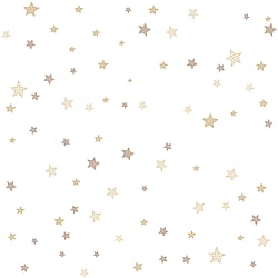 Galerie Wallcoverings Product Code 14827 - Little Explorers 2 Wallpaper Collection - Yellow Colours - The classic star design gets a contemporary twist in this fabulous Stars wallpaper. The design appears home crafted, therefore giving it that extra special feel. Guaranteed to make a style statement, this wallpaper is perfect for a gender neutral baby's nursery through to the teenage years. Design