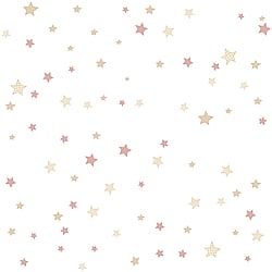 Galerie Wallcoverings Product Code 14828 - Little Explorers 2 Wallpaper Collection - Pink Colours - The classic star design gets a contemporary twist in this fabulous Stars wallpaper. The design appears home crafted, therefore giving it that extra special feel. Guaranteed to make a style statement, this wallpaper is perfect for a gender neutral baby's nursery through to the teenage years. Design