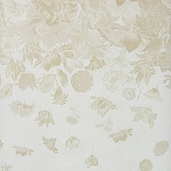 Galerie Wallcoverings Product Code 18004 - Tropical Wallpaper Collection - Almond Colours - Flower Rain Design