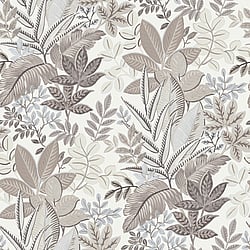 Galerie Wallcoverings Product Code 18506 - Into The Wild Wallpaper Collection - Beige Colours - Foliage Design