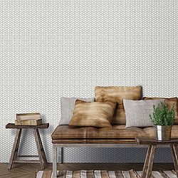 Galerie Wallcoverings Product Code 18510 - Into The Wild Wallpaper Collection - Grey Colours - Geo Hex Design