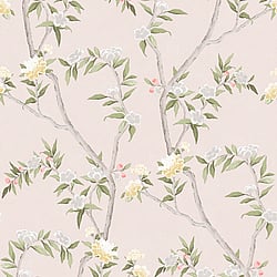Galerie Wallcoverings Product Code 1900-4 - Spring Blossom Wallpaper Collection - Light Pink Colours - CHINOISERIE Design