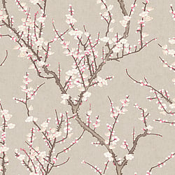 Galerie Wallcoverings Product Code 1903-3 - Spring Blossom Wallpaper Collection - Beige Colours - SAKURA TREE Design