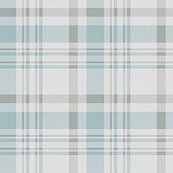 Galerie Wallcoverings Product Code 1906-1 - Spring Blossom Wallpaper Collection - Turqouise Grey White Colours - PLAID Design