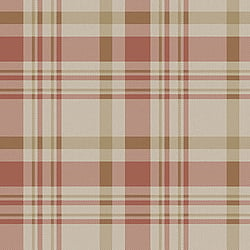 Galerie Wallcoverings Product Code 1906-4 - Spring Blossom Wallpaper Collection - Terracota Brown Cream Colours - PLAID Design