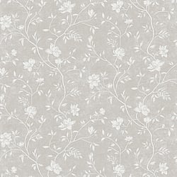 Galerie Wallcoverings Product Code 1907-2 - Spring Blossom Wallpaper Collection - Grey Colours - MAGNOLIA Design