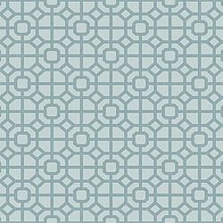 Galerie Wallcoverings Product Code 1908-1 - Spring Blossom Wallpaper Collection - Blue Colours - LATTICE Design