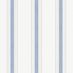 Galerie Wallcoverings Product Code 1909-2 - Spring Blossom Wallpaper Collection - Blue Colours - STRIPES Design