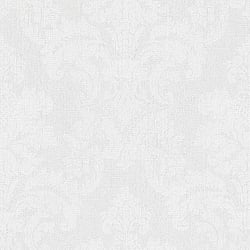 Galerie Wallcoverings Product Code 200250 - Venise Wallpaper Collection - White Colours - Damask Design