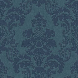 Galerie Wallcoverings Product Code 200253 - Venise Wallpaper Collection - Green Blue Colours - Damask Design