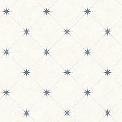 Galerie Wallcoverings Product Code 21004 - Skagen Wallpaper Collection - Cream Blue Colours - Stars Design