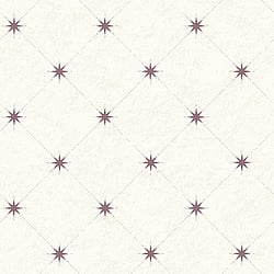 Galerie Wallcoverings Product Code 21005 - Skagen Wallpaper Collection - Cream Purple Colours - Stars Design