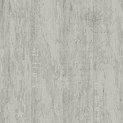 Galerie Wallcoverings Product Code 21019 - Skagen Wallpaper Collection - Grey Colours - Rustic Script Design