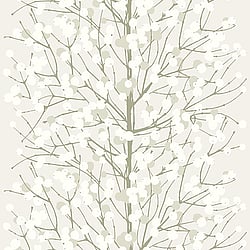 Galerie Wallcoverings Product Code 23376 - Marimekko 5 Wallpaper Collection - Grey Beige Colours - Marimekko Lumimarja Design