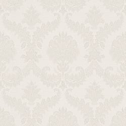 Galerie Wallcoverings Product Code 23600 - Italian Classics 4 Wallpaper Collection - Pearl White Colours - Traditional Damask Design