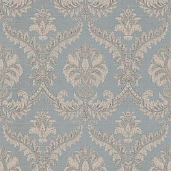 Galerie Wallcoverings Product Code 23606 - Italian Classics 4 Wallpaper Collection - Blue Colours - Traditional Damask Design