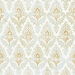 Galerie Wallcoverings Product Code 23635 - Italian Classics 4 Wallpaper Collection - Green Colours - Damasco Design
