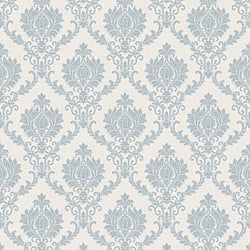 Galerie Wallcoverings Product Code 23646 - Italian Classics 4 Wallpaper Collection - Blue Cream Colours - Italian Damask Design