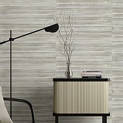 Galerie Wallcoverings Product Code 24462 - Italian Style Wallpaper Collection - Silver Grey Colours - ORIZZONTALE COOL Design