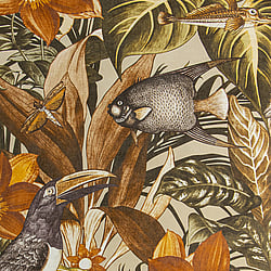 Galerie Wallcoverings Product Code 26748 - Tropical Wallpaper Collection - Peanut Colours - Palau Design
