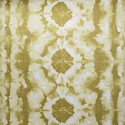 Galerie Wallcoverings Product Code 26789 - Crafted Wallpaper Collection - Yellow Gold White Colours - Batik Design