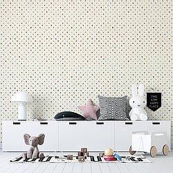 Galerie Wallcoverings Product Code 26814 - Great Kids Wallpaper Collection -  Coloured Hearts Design