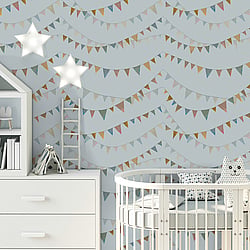 Galerie Wallcoverings Product Code 26824 - Great Kids Wallpaper Collection -  Garland Design