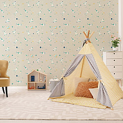 Galerie Wallcoverings Product Code 26831 - Great Kids Wallpaper Collection -  Super Space Design