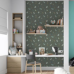 Galerie Wallcoverings Product Code 26832 - Great Kids Wallpaper Collection -  Super Space Design
