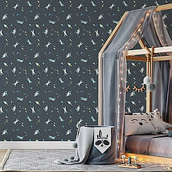 Galerie Wallcoverings Product Code 26833 - Great Kids Wallpaper Collection -  Super Space Design