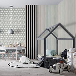 Galerie Wallcoverings Product Code 26845 - Great Kids Wallpaper Collection -  Stripes Design