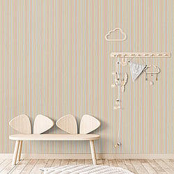 Galerie Wallcoverings Product Code 26849 - Great Kids Wallpaper Collection -  Stripes Design