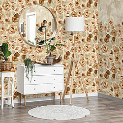 Galerie Wallcoverings Product Code 26901 - Julie Feels Home Wallpaper Collection -  Paeonia Design