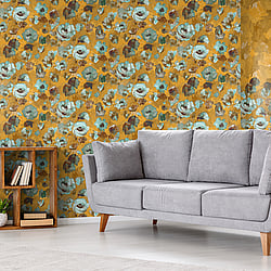 Galerie Wallcoverings Product Code 26905 - Julie Feels Home Wallpaper Collection -  Paeonia Design