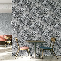 Galerie Wallcoverings Product Code 26939 - Julie Feels Home Wallpaper Collection -  Monstera Design