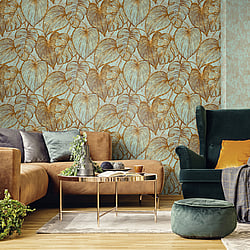Galerie Wallcoverings Product Code 26943 - Julie Feels Home Wallpaper Collection -  Monstera Design