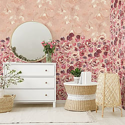 Galerie Wallcoverings Product Code 26960 - Julie Feels Home Wallpaper Collection -  Paeonia Twinwall Design