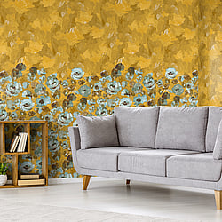 Galerie Wallcoverings Product Code 26961 - Julie Feels Home Wallpaper Collection -  Paeonia Twinwall Design