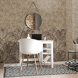 Galerie Wallcoverings Product Code 26975 - Julie Feels Home Wallpaper Collection -  Monstera Twinwall Design