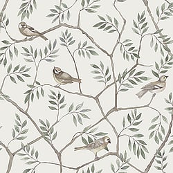 Galerie Wallcoverings Product Code 27015 - Morgongava Wallpaper Collection - Beige Green Colours - August Design