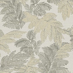 Galerie Wallcoverings Product Code 28817 - Italian Style Wallpaper Collection - Silver Grey Colours - PALMA THEMA Design