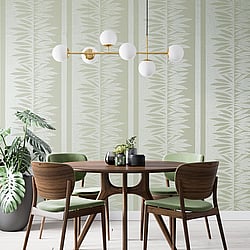 Galerie Wallcoverings Product Code 30019 - Slow Living Wallpaper Collection - Wasabi Green Colours - Passion Wasabi Green Design