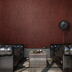 Galerie Wallcoverings Product Code 30049 - Urban Classics Wallpaper Collection -  Soho / Metal Drain Grid Design