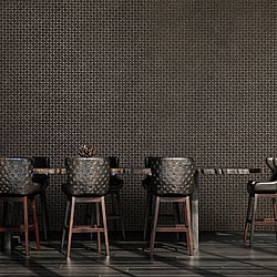 Galerie Wallcoverings Product Code 30050 - Urban Classics Wallpaper Collection -  Soho / Metal Drain Grid Design
